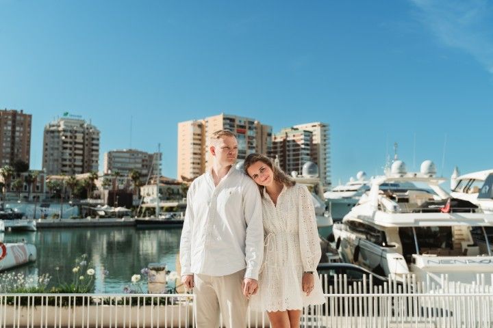 Couple photo session in Málaga by Longtake Film