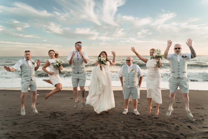 Wedding portrait session in Benalmádena