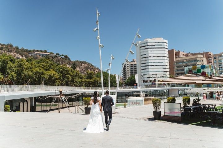 Romantic portrait session in Málaga
