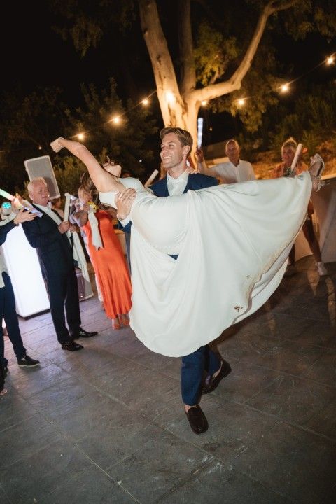 candid moment - Jeffrey & Elise - Spring wedding in Finca La Familia Naranja, Málaga
