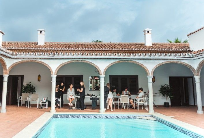 wedding ceremony - Miirka & Milla - Summer wedding in Roca Rara, Nerja