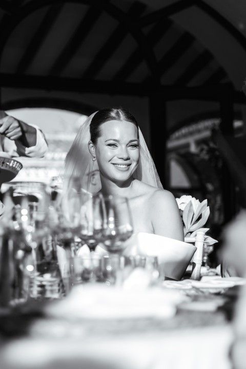 Black and white wedding photography by Longtake Film