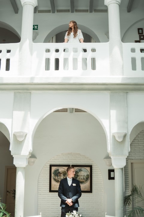 candid moment - Johan & Louise - Summer wedding in Cortijo Bravo, Málaga