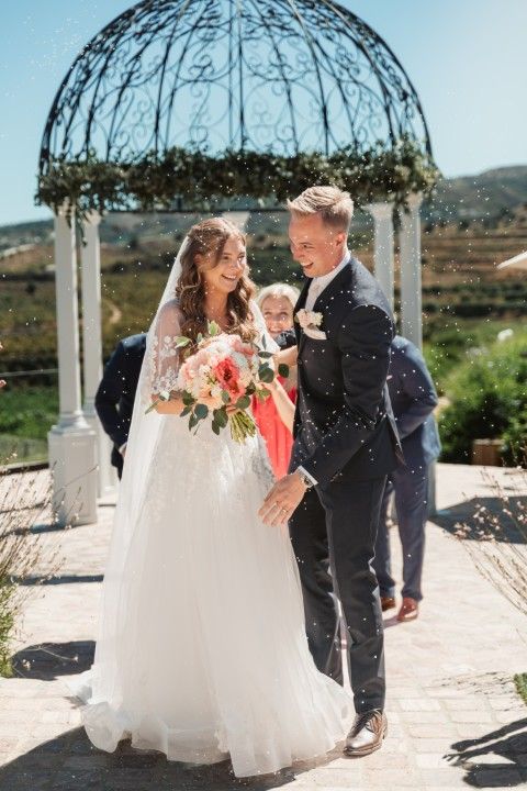 wedding ceremony - Johan & Louise - Summer wedding in Cortijo Bravo, Málaga