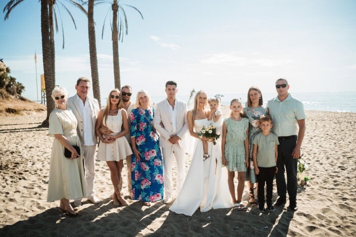 wedding ceremony - Arthur & Dace - Summer wedding in Benalmádena Coast, Benalmádena