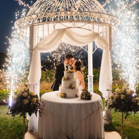 Cinematic wedding film still from the Costa del Sol