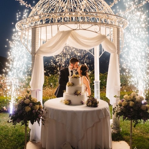 Cinematic wedding film still from the Costa del Sol