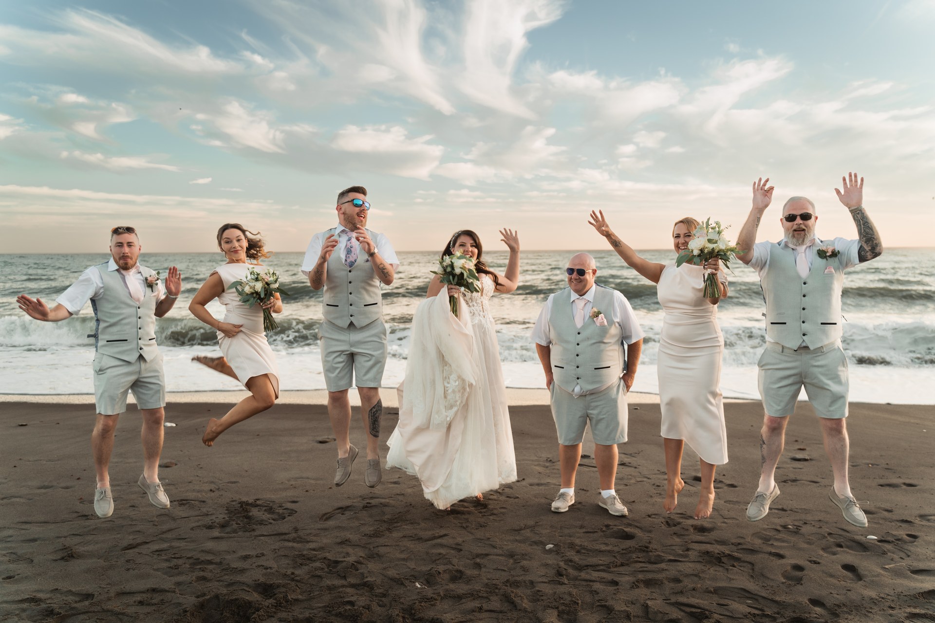 Wedding portrait session in Benalmádena
