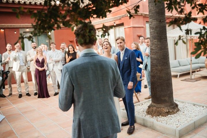 evening celebrations - Jeffrey & Elise - Spring wedding in Finca La Familia Naranja, Málaga
