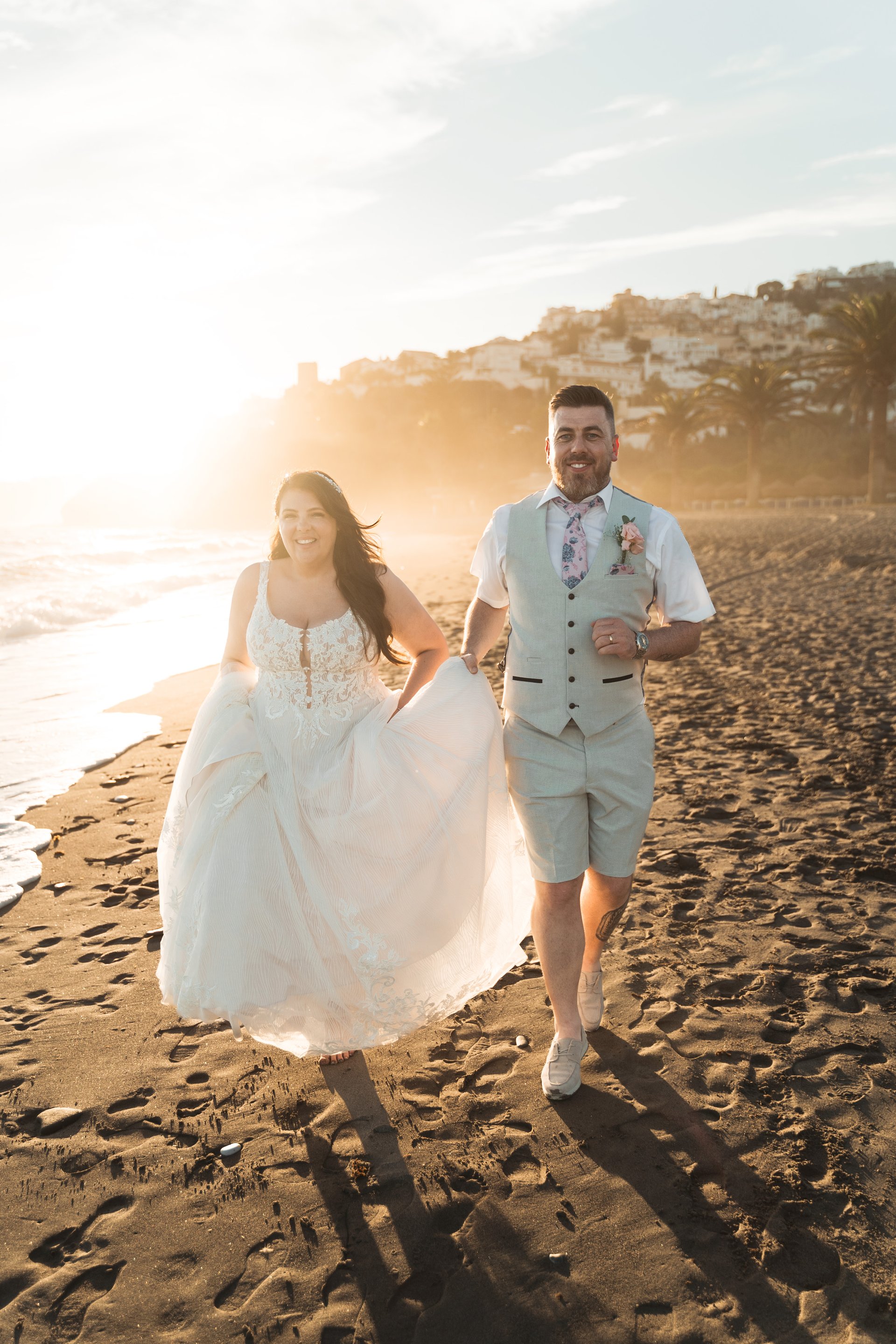 Wedding photography in Málaga in natural light