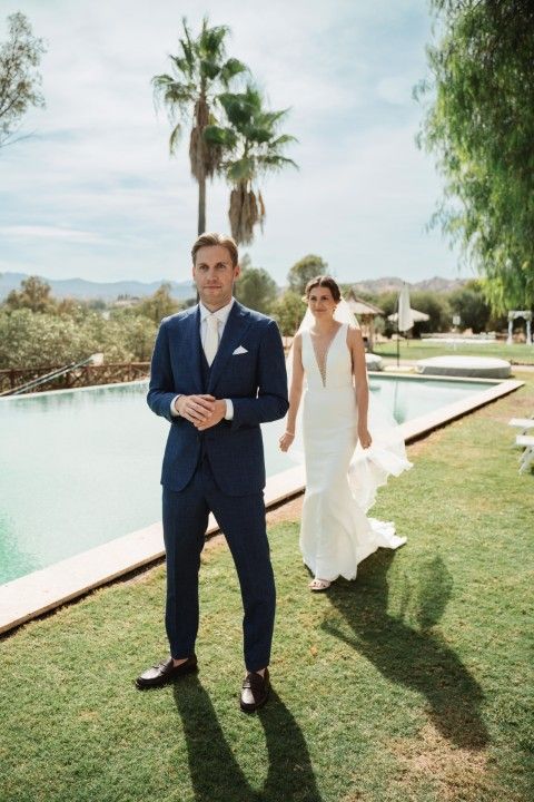 wedding ceremony - Jeffrey & Elise - Spring wedding in Finca La Familia Naranja, Málaga