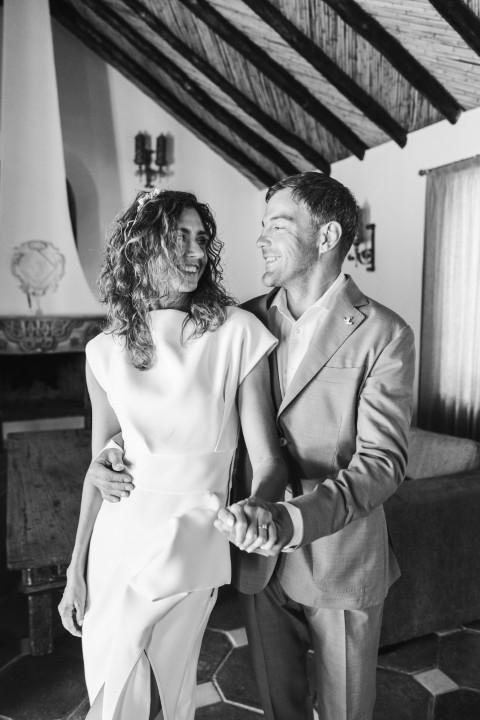 wedding ceremony - Paulis & Laura - Summer wedding in Tikitano Beach Restaurant & Lounge, Estepona