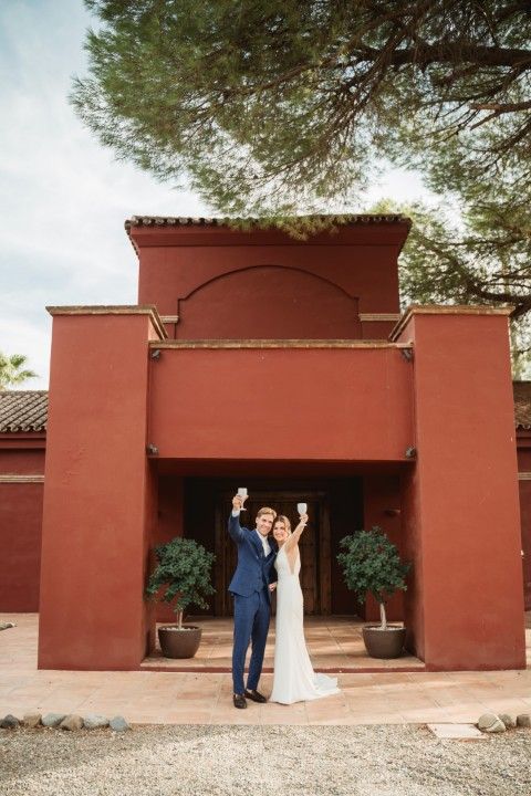 candid moment - Jeffrey & Elise - Spring wedding in Finca La Familia Naranja, Málaga