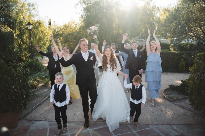 wedding ceremony - Johan & Louise - Summer wedding in Cortijo Bravo, Málaga