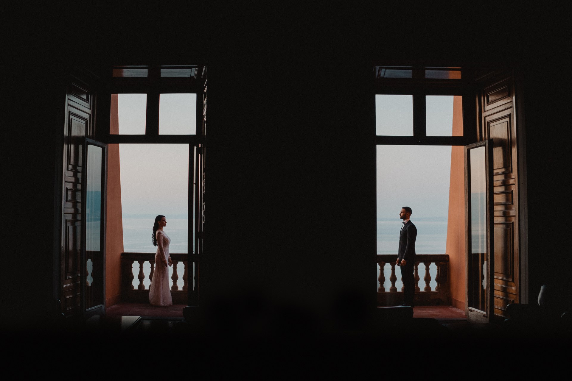 Documentary wedding moment in Estepona