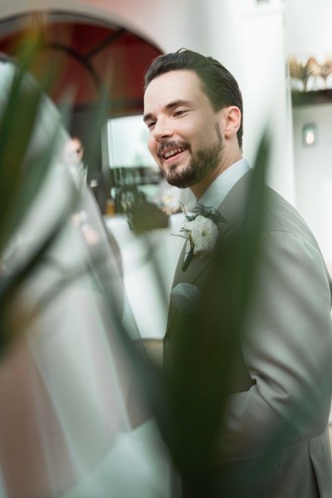 candid moment - Miirka & Milla - Summer wedding in Roca Rara, Nerja