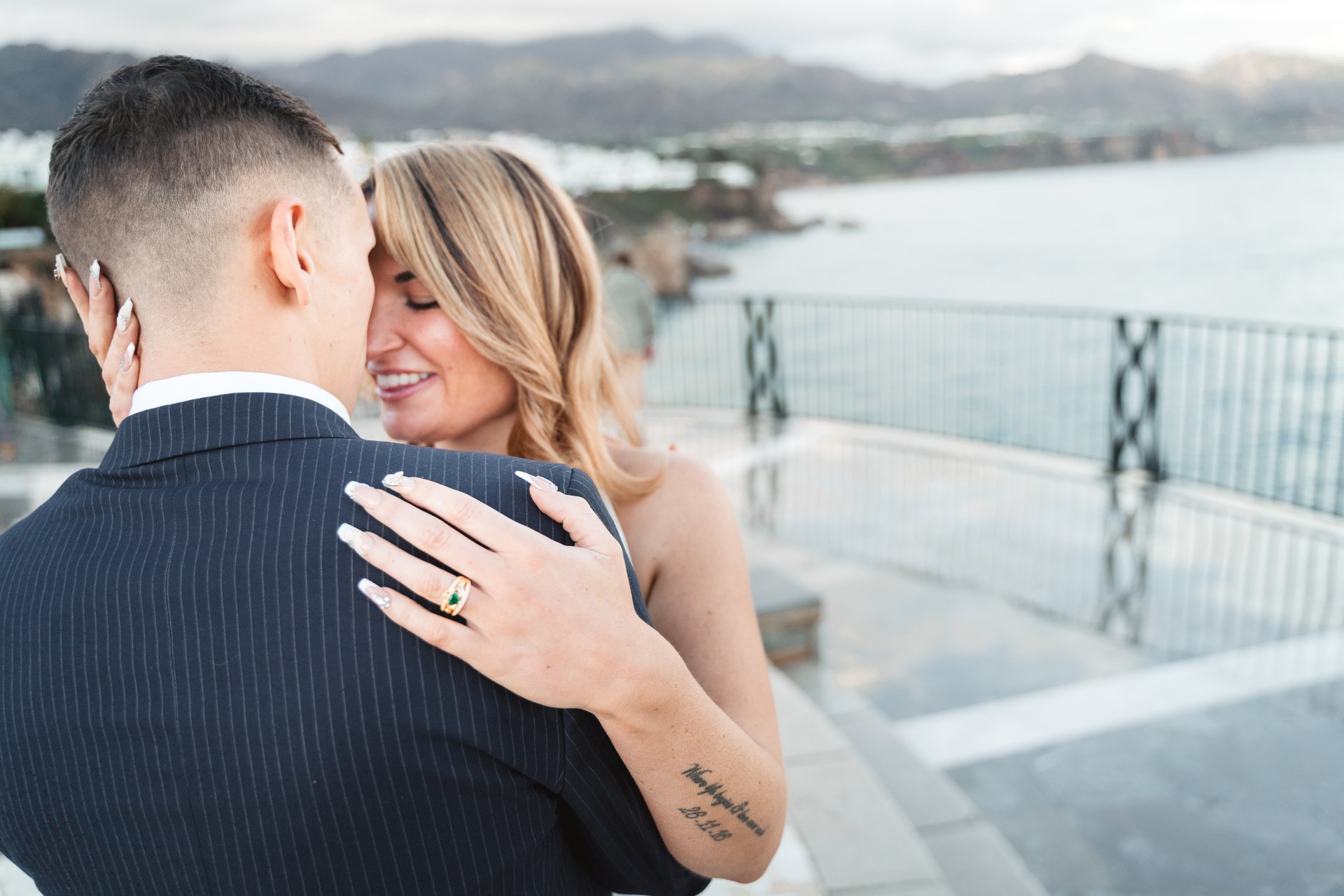 Wedding couple in Nerja