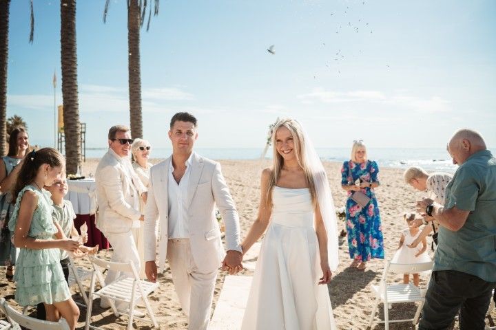 wedding party - Arthur & Dace - Summer wedding in Benalmádena Coast, Benalmádena