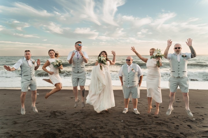 Wedding portrait session in Benalmádena
