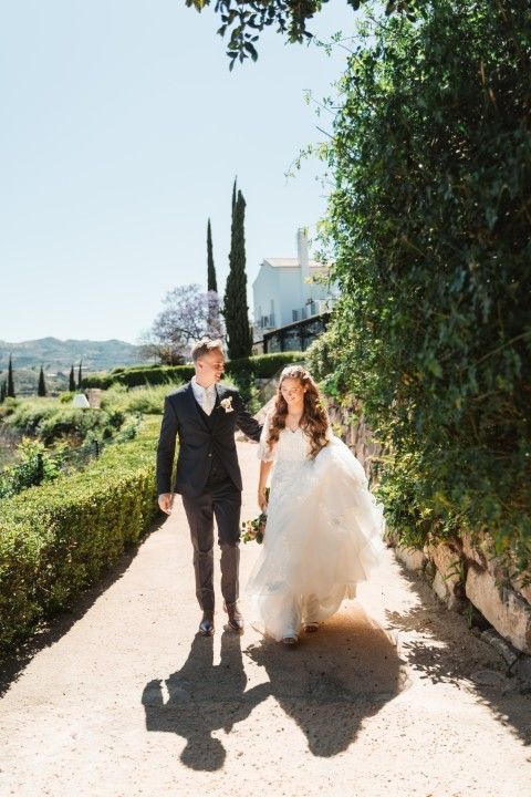 Wedding photography in Málaga in natural light