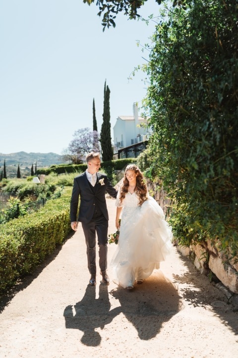 Wedding photography in Málaga in natural light