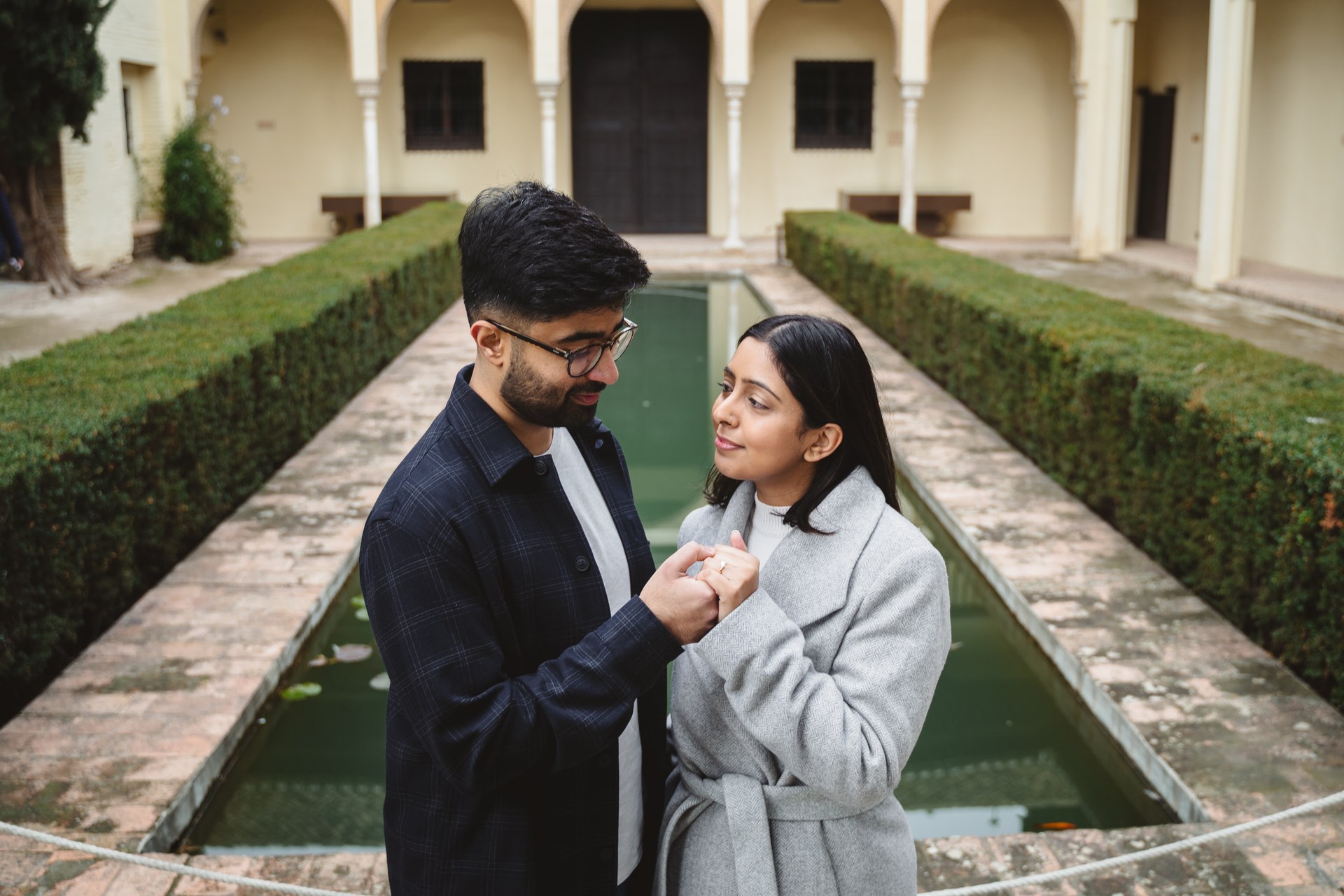 Wedding photography in Granada - Moorish architecture, Alhambra light and ancient stone