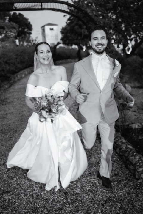 candid moment - Miirka & Milla - Summer wedding in Roca Rara, Nerja